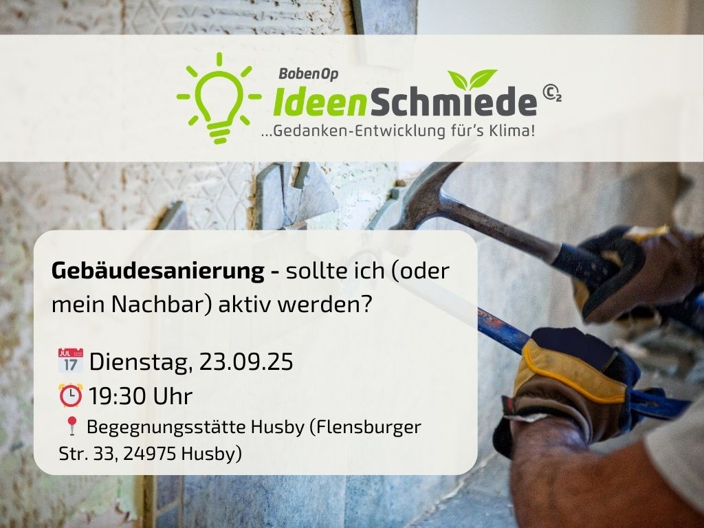 Ideenschmiede Gebäudesanierung